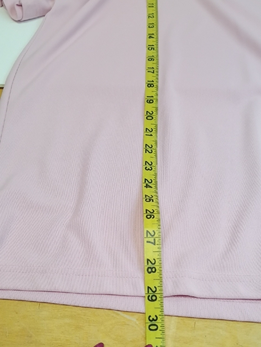 Greg Norman Light Pink Polo Shirt Short Sleeve Size Large - Picture 10 of 11